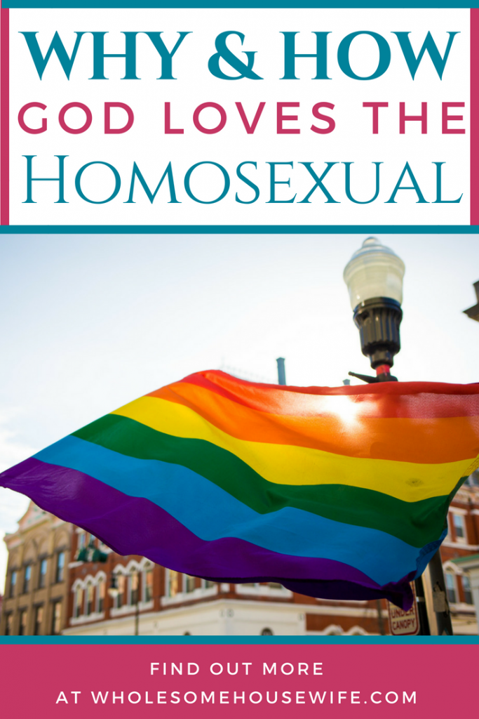 Why and How God Loves the Homosexual ~ Wholesome Housewife